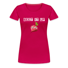 Load image into Gallery viewer, Women&#39;s  BEET IT UP T-Shirt - dark pink
