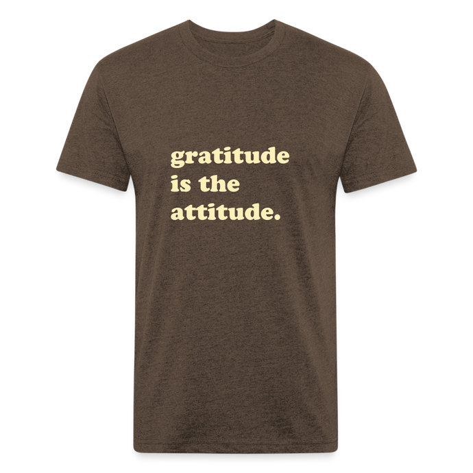 gratitude is the attitude - heather espresso